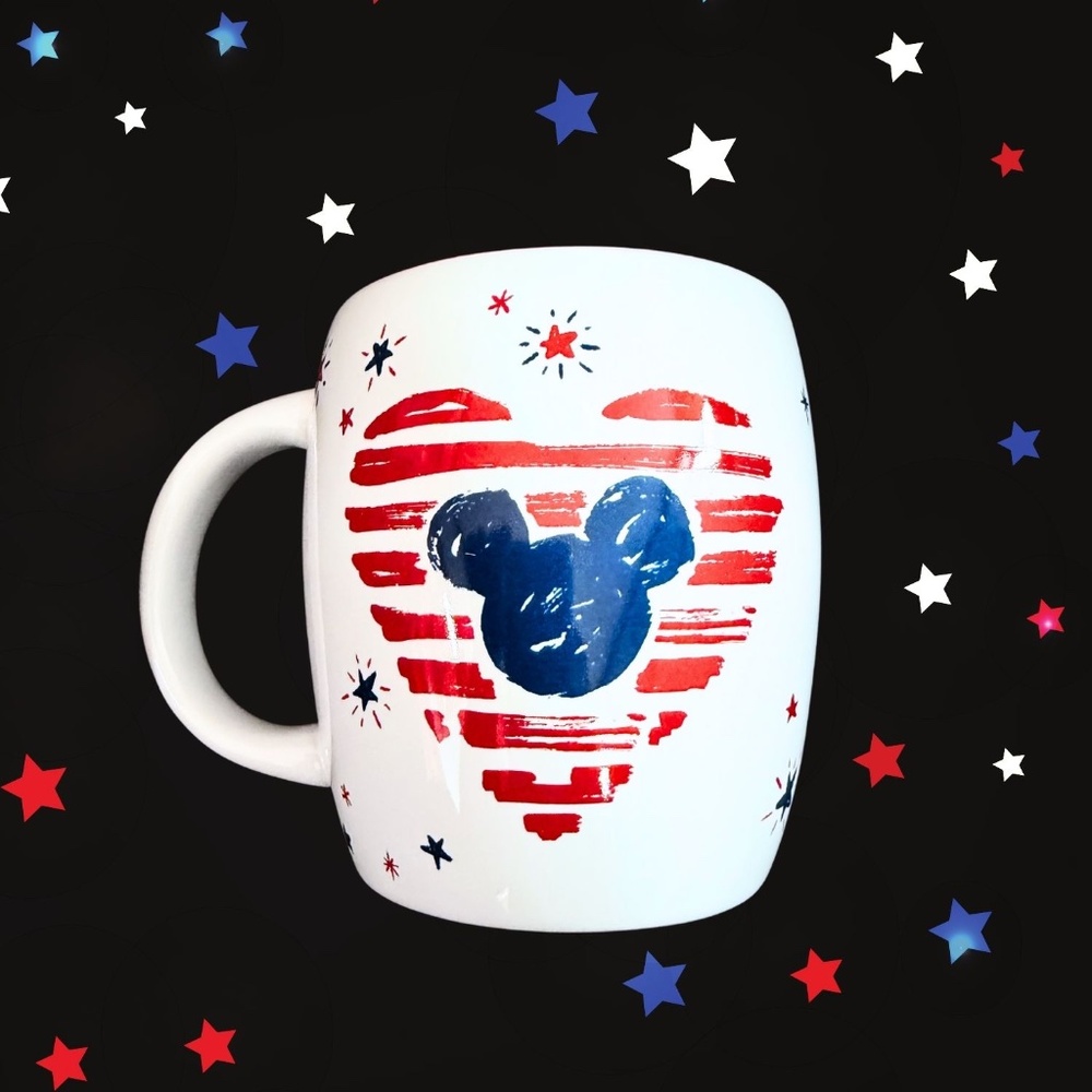 Starbucks x Disney Parks Patriotic Americana Mickey Mug, 12 oz